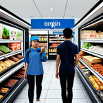 **Prompt:** Blockchain technology enhancing supply chain transparency in Malaysia, showing diverse products (food, fashion) being tracked from origin to consumer using a futuristic interface, emphasis on trust and efficiency, possibly incorporating a bustling Malaysian marketplace backdrop.