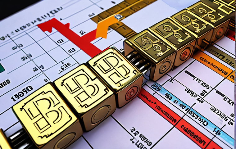 **

"A digital ledger representing blockchain technology, with interconnected blocks forming a chain. Currency symbols (Ringgit Malaysia - RM) and financial charts subtly overlayed to represent its use in finance."

**